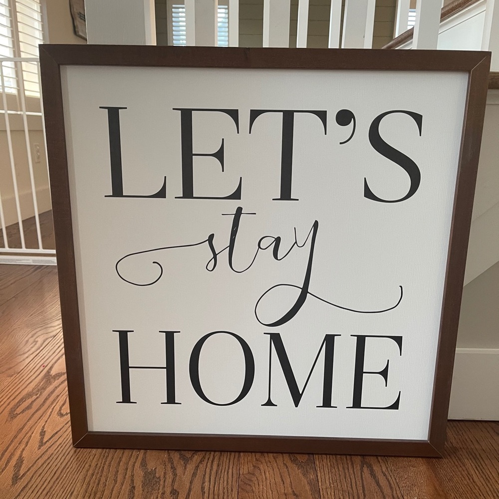 Small woods sign